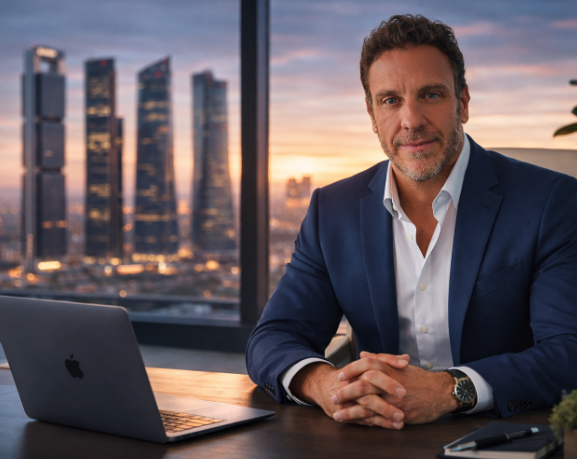 Retrato de Félix Arroyo, CEO de Voombu